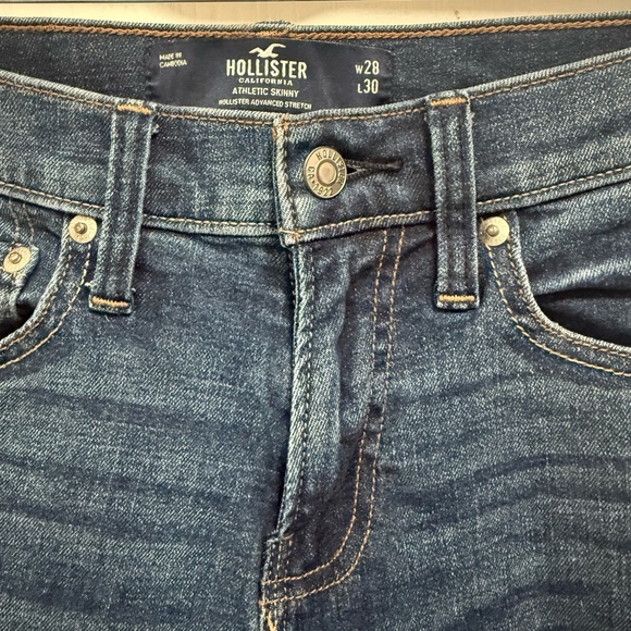 Hollister Dark Blue Women Jeans - Picture 2 of 4